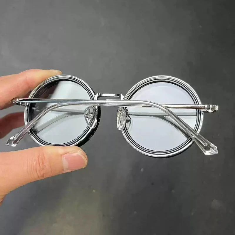 Top quality pure handmade innovative design ND glasses 9 speed endless adjustment UV400 UV protection personality cool polarizin